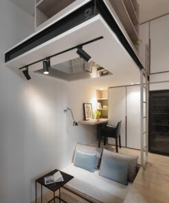 客人在睡房的訂造傢俬有: 閣樓/ 客廳/ 客廳貯物櫃/ 客廳榻榻米/ 客廳儲物地台/ 床/ 地台床/ 榻榻米