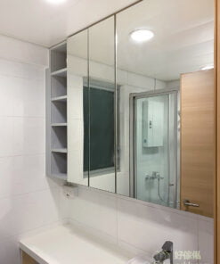 浴室的鏡櫃, 面盤及地櫃