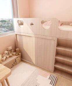 【女孩梦幻爆款】Lena小熊高架床