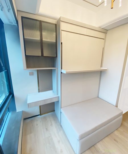 开放式单位必看家具示范！200尺都可以有齐客厅睡房！