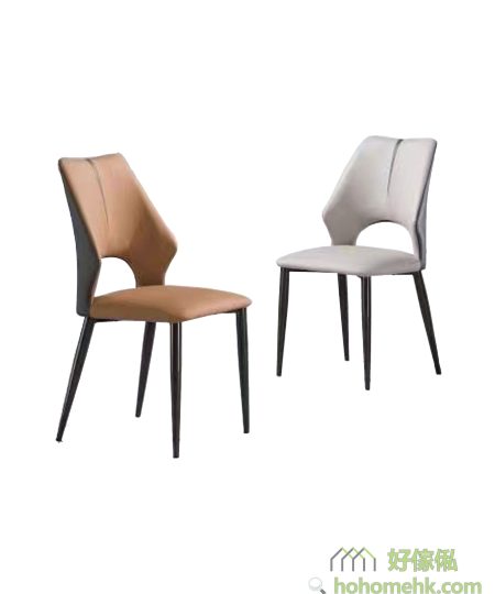 Choco现代风仿皮餐椅