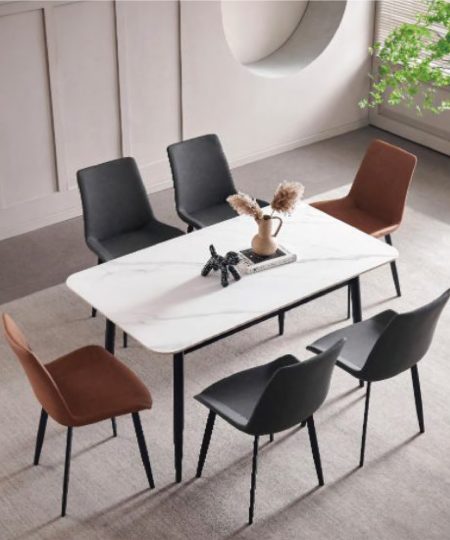 Marcus 简易岩板餐桌 (#J01)