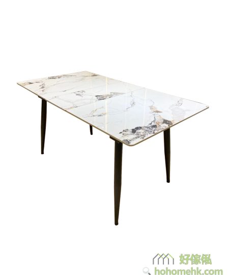 TinyR岩板伸缩餐枱 (中间升起款#J02)