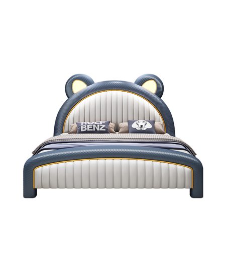 Lucas 熊耳款软包儿童床(JM68款)