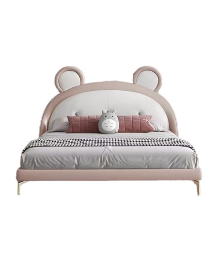 Aurora 熊耳高填充靠背儿童床(JM66款)