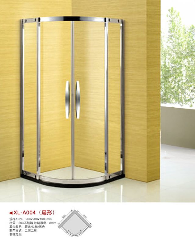扇形浴屏_XL—A004(趟门款)