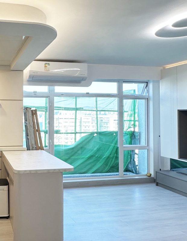 鋁窗工程完工圖 — 北角城市花園