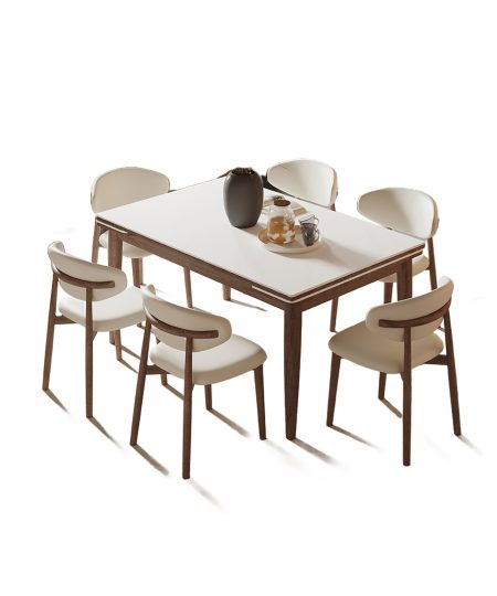 Reese实木伸缩餐枱