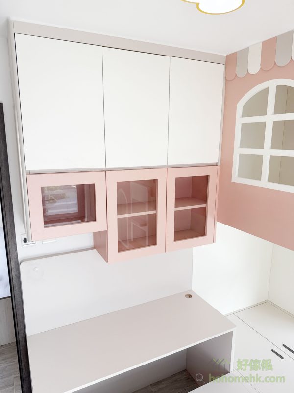 完工相大放送，讓你多角度欣賞兒童房訂造傢俬的每個角落！