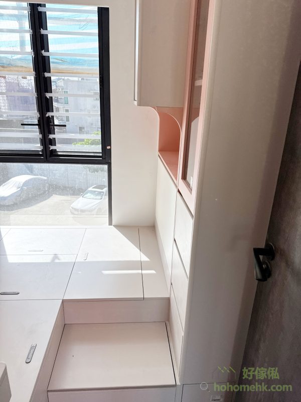 完工相大放送，讓你多角度欣賞兒童房訂造傢俬的每個角落！