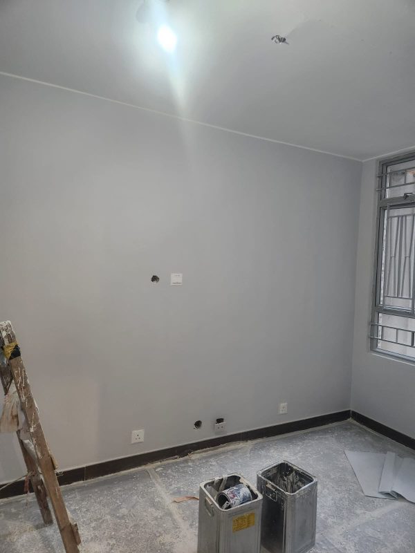 旺角海富苑全屋剷底批灰油油工程 (連廚廁天花) 完工實拍！