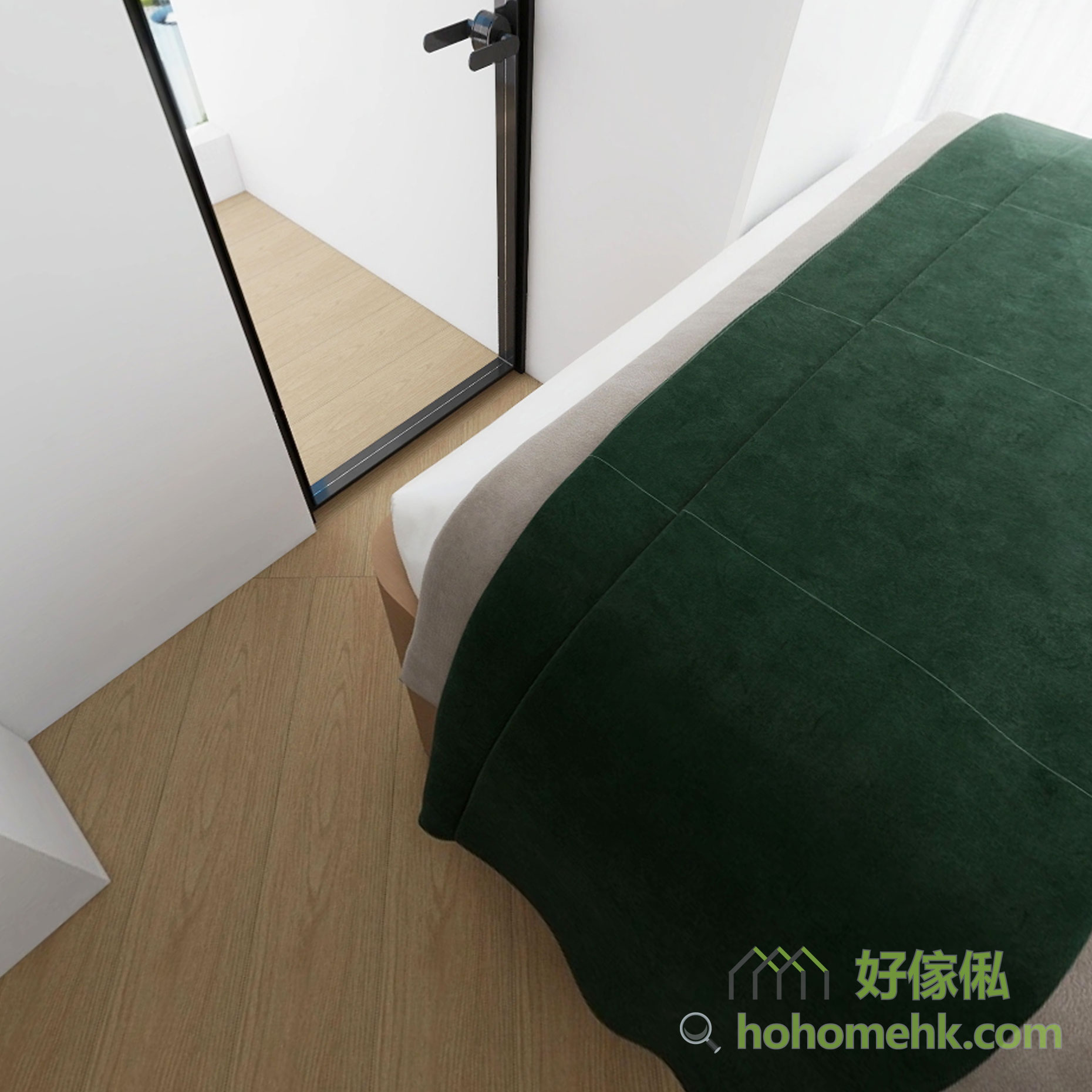 The space is small and the corridor is narrow。 To ensure a safe home life， it is safest to make all the corners rounded！